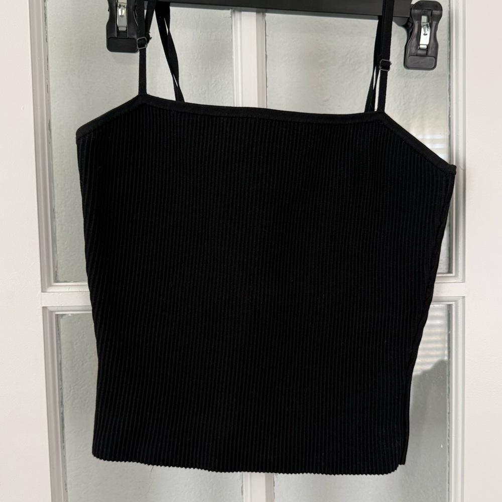 Aritzia Babaton Sculpt Knit Squareneck Tank